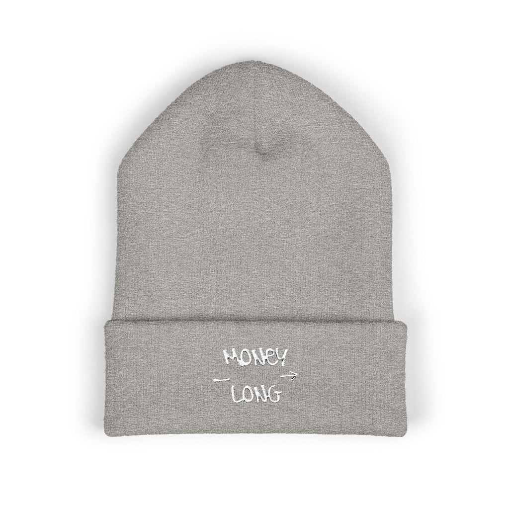 Motivational Long Classic Cuffed Beanie