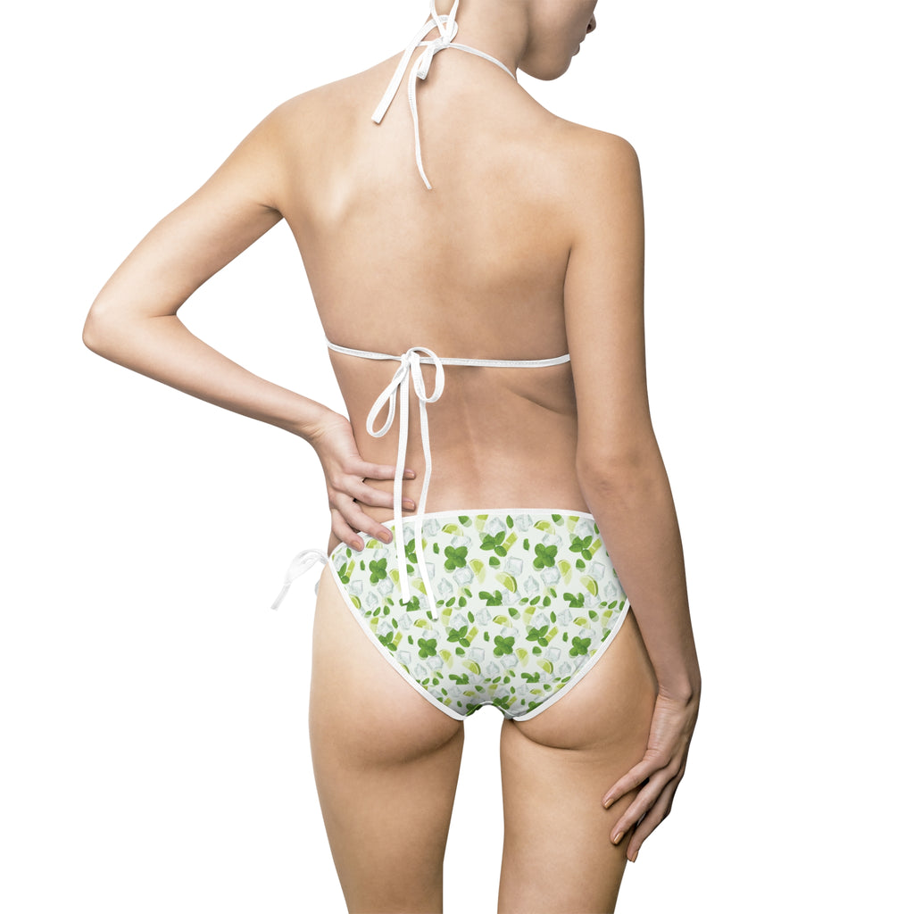 Women's Floral Bikini Swimsuit, Stylish Swimwear, Beachwear, Summer Fashion, Pool Party Look, Vacation Essentials