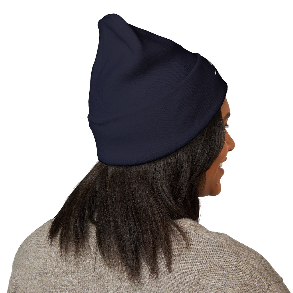 Motivational Long Classic Cuffed Beanie