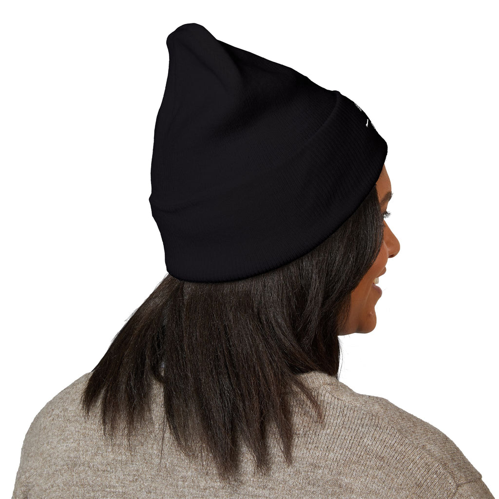 Motivational Long Classic Cuffed Beanie