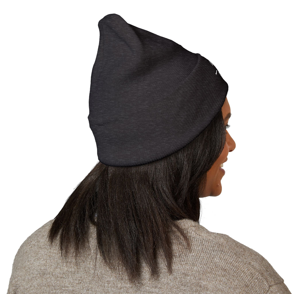Motivational Long Classic Cuffed Beanie