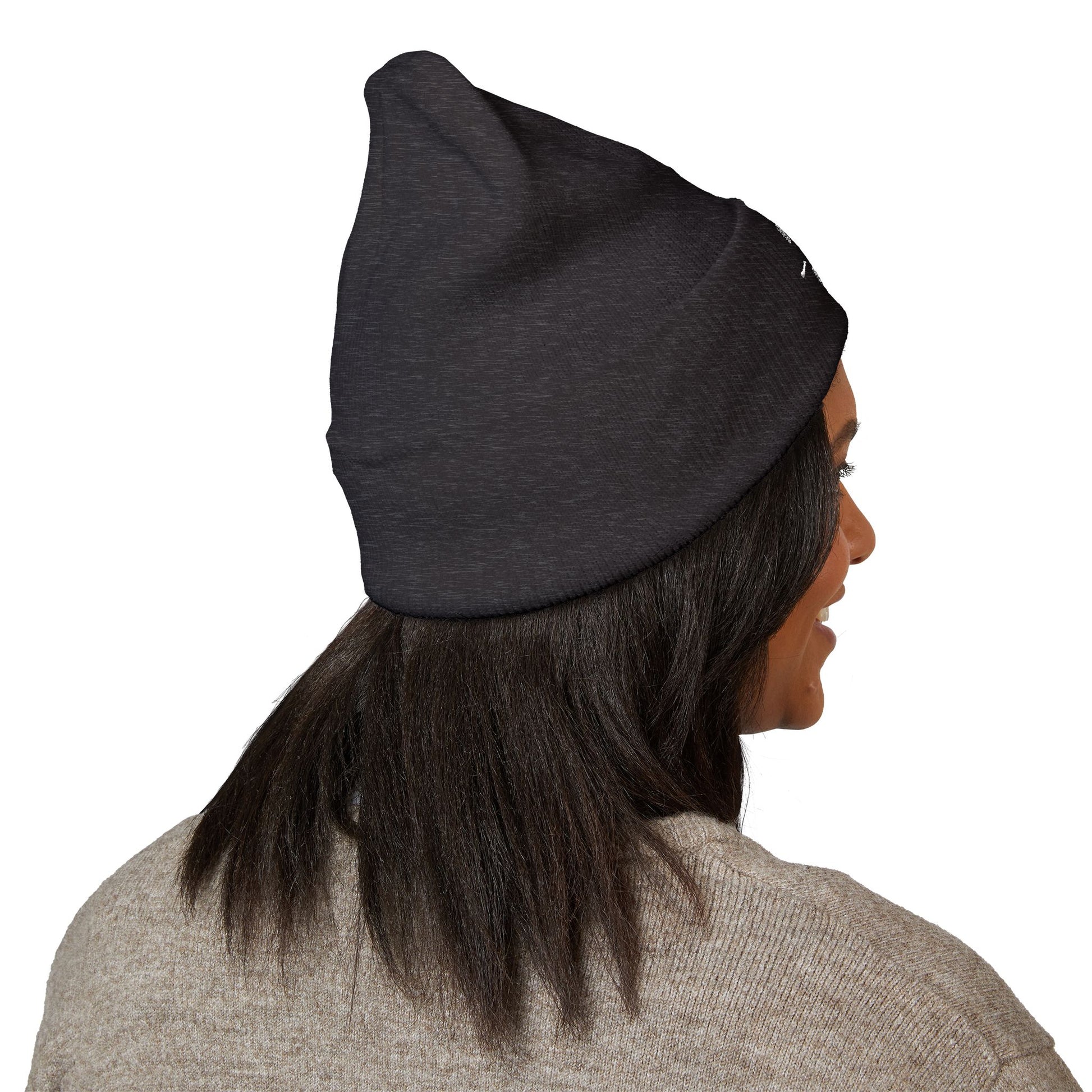 Motivational Long Classic Cuffed Beanie