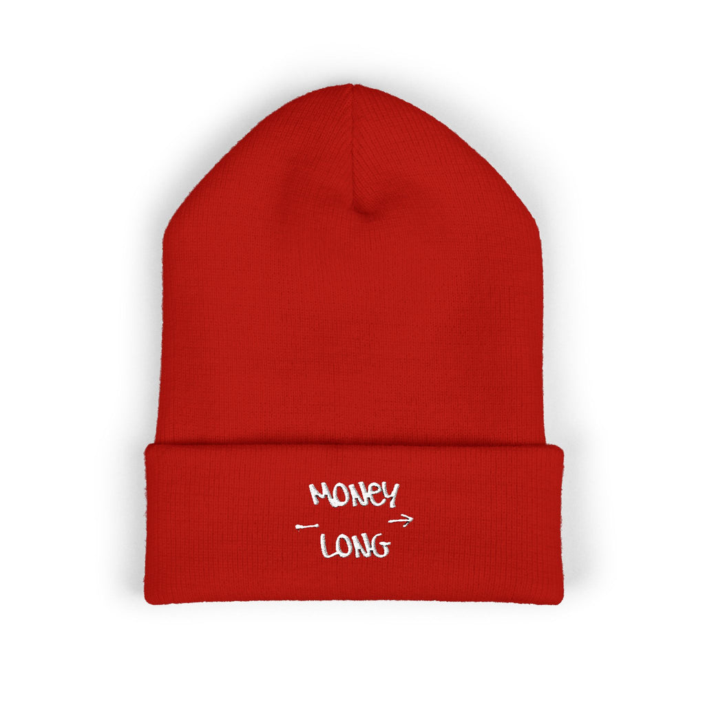 Motivational Long Classic Cuffed Beanie