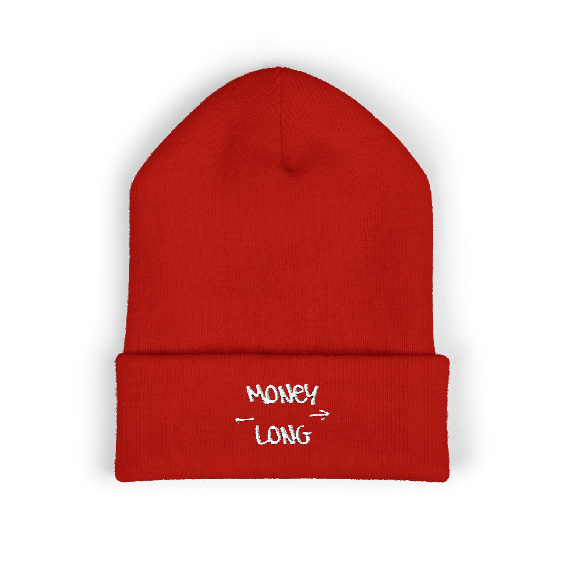 Motivational Long Classic Cuffed Beanie