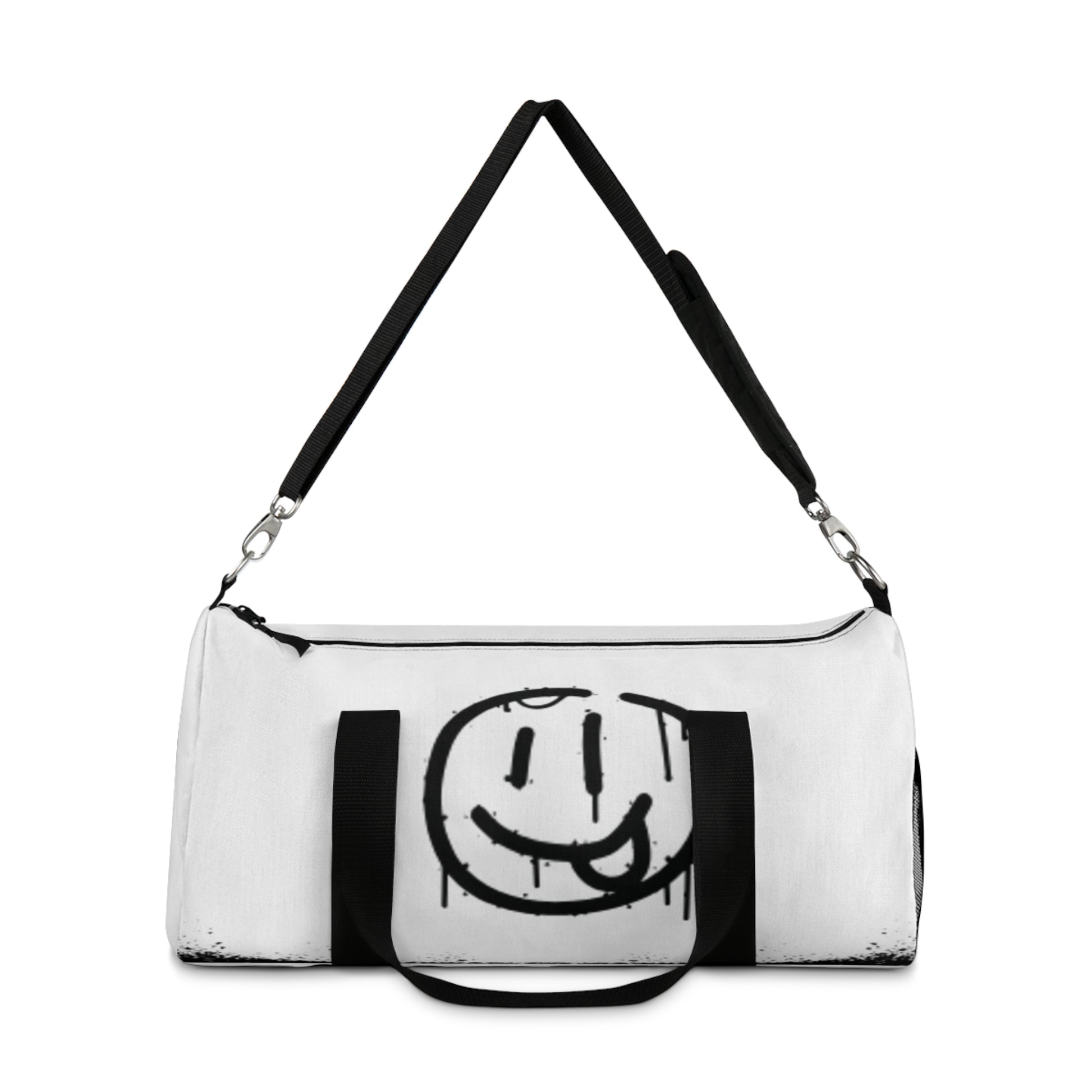 Smiley Face Duffel Bag - Stylish Travel Companion for All Adventures