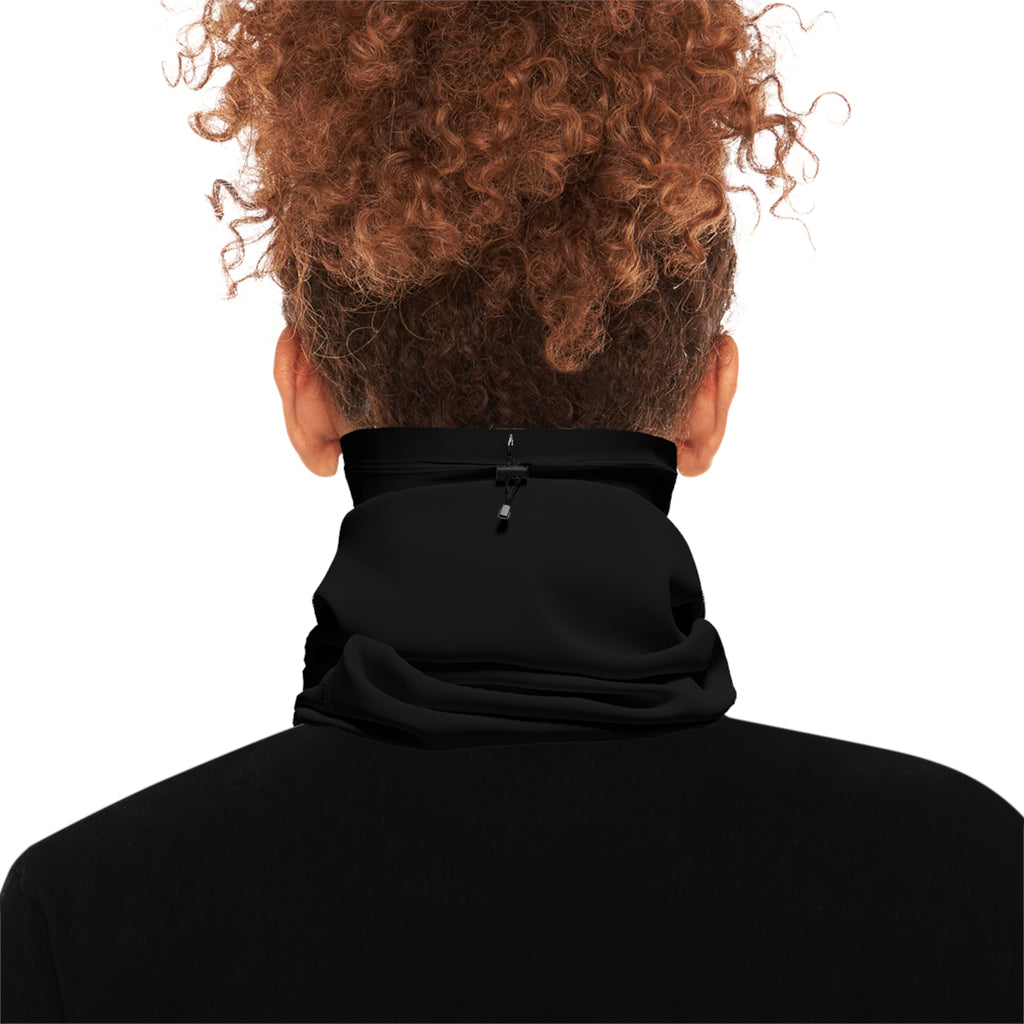Vampire Fangs Neck Gaiter with Drawstring