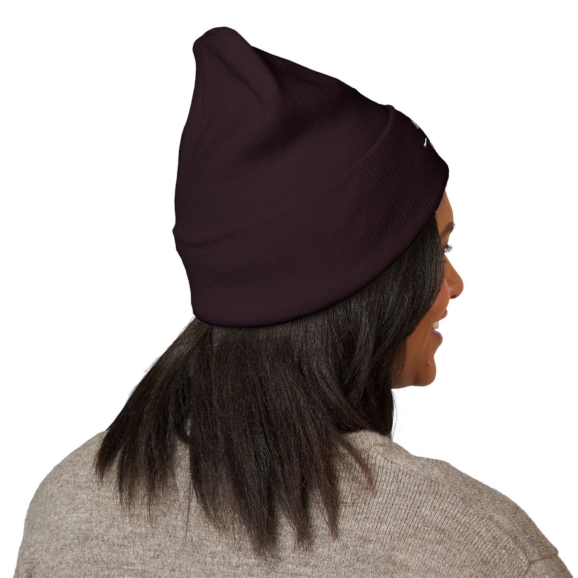 Motivational Long Classic Cuffed Beanie