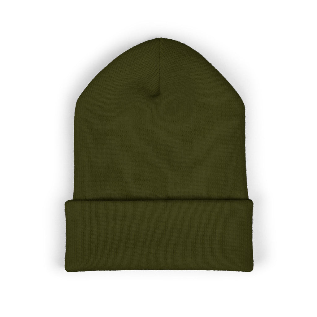 Motivational Long Classic Cuffed Beanie