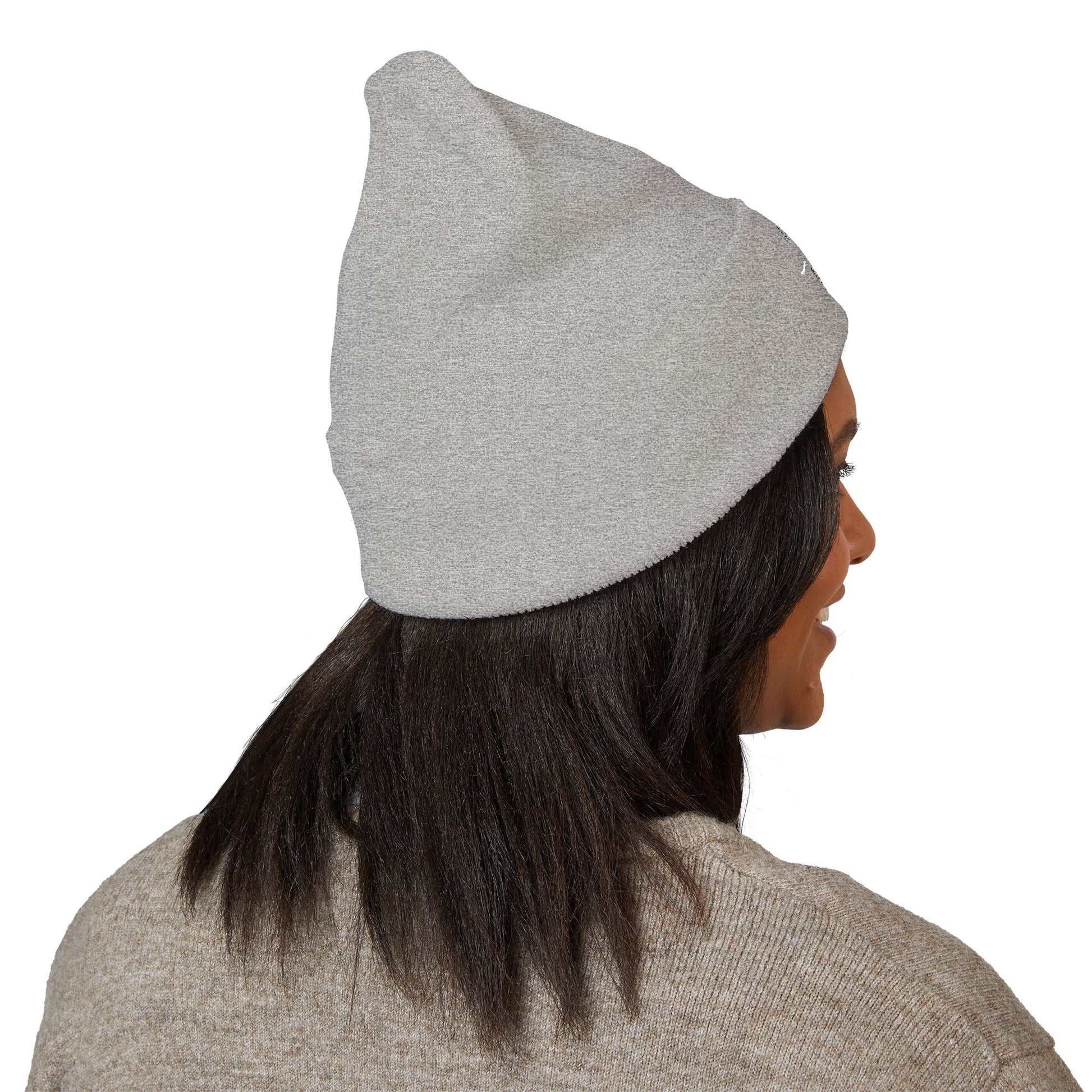 Motivational Long Classic Cuffed Beanie