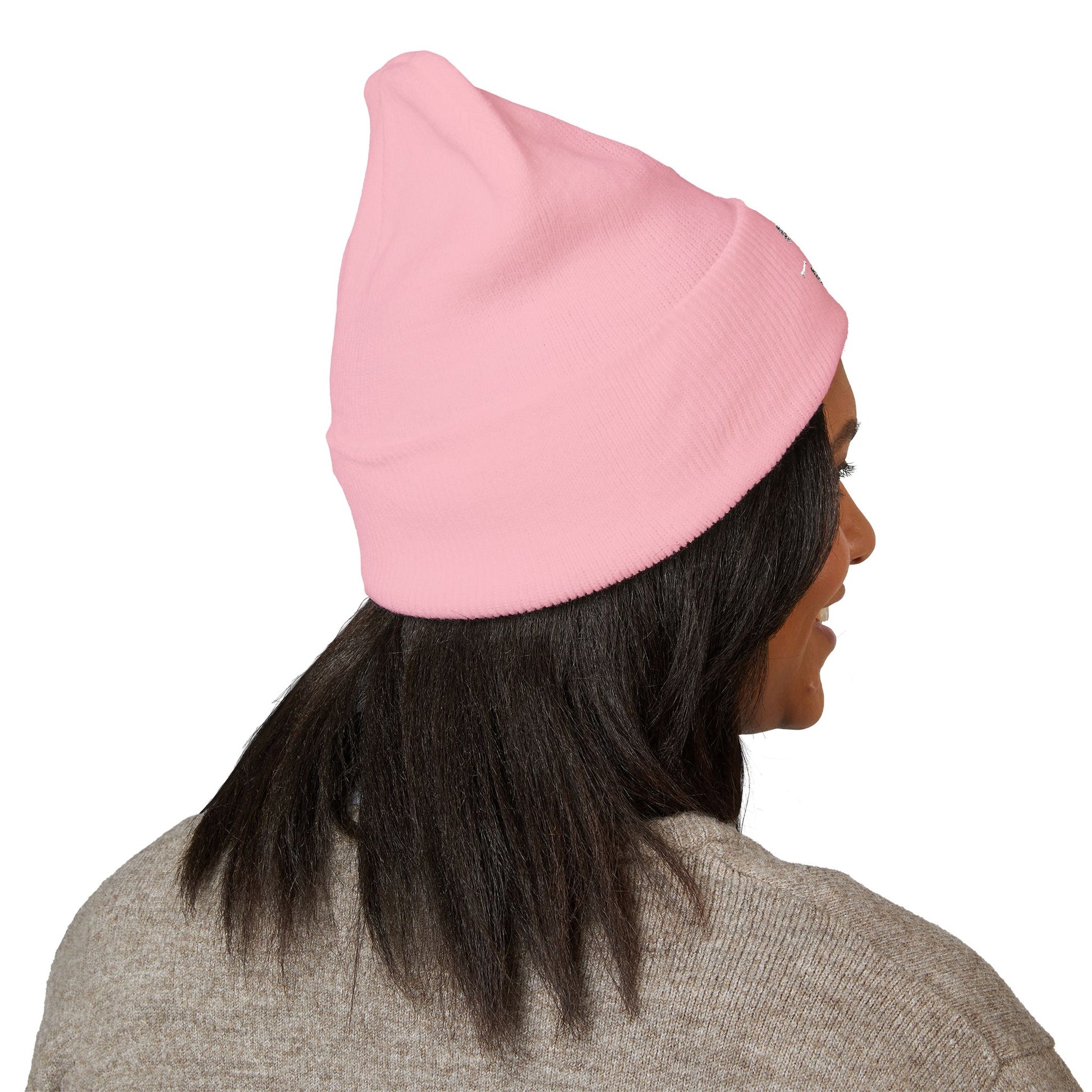 Motivational Long Classic Cuffed Beanie